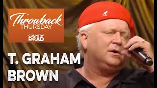 Video thumbnail of "T  Graham Brown   "Wine Into Water""