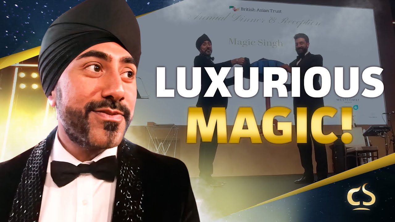 Performing magic at London’s most expensive hotel | Magic Singh