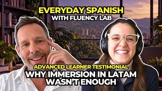 Information Advanced Spanish Lessons: Why Immersion Wasn’t Enough Guide