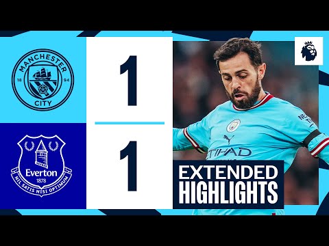 Extended Highlights | Man City 1-1 Everton | Haaland scores in final game of 2022