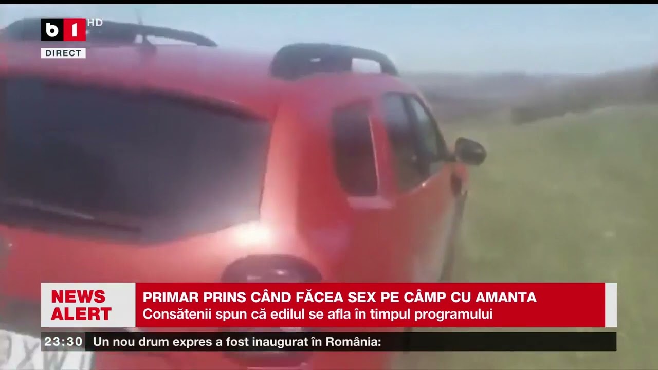 PRIMAR PRINS CÂND FĂCEA SEX PE CÂMP CU AMANTA. Știri B1TV_ 29 martie 2024