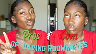 Pros &amp; Cons of Having Roommates 😅 | College Advice 📋| Life Update | MINI STORYTIME 🗣