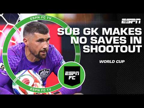 ‘IT’S STUPID!’ Australia’s goalkeeper makes no saves after coming on for penalties | ESPN FC