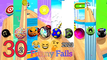 30 Nonstop Funny fails in going balls🔥🔥🔥 Android ios gameplay Part-2