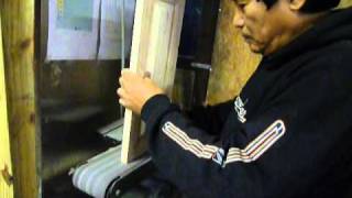 木工キッチン扉の作り方　DIY