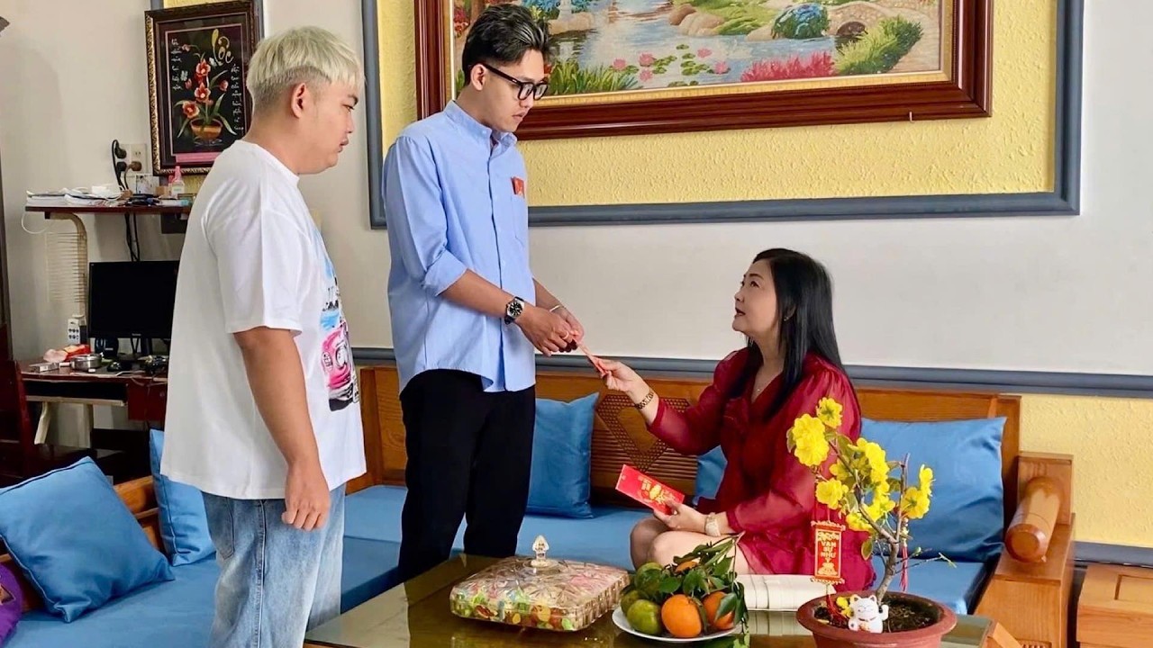 Mùng Một về nhà ngoại nhận lì xì/ QUÊ TÔI VN