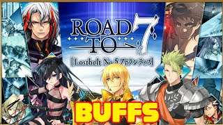 Achilles, Chiyome, and Jason Buffs!! Road to 7 Lostbelt No.5 Atlantis Fate/Grand Order
