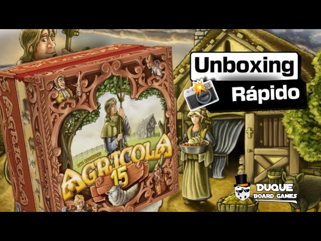 Overview & Unboxing Agricola: 15th Anniversary Edition 