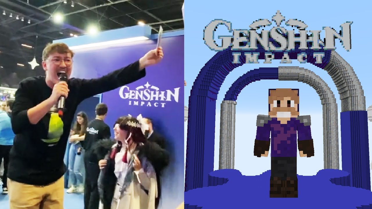 VISITEI O ESTANDE DO GENSHIN IMPACT NA BGS