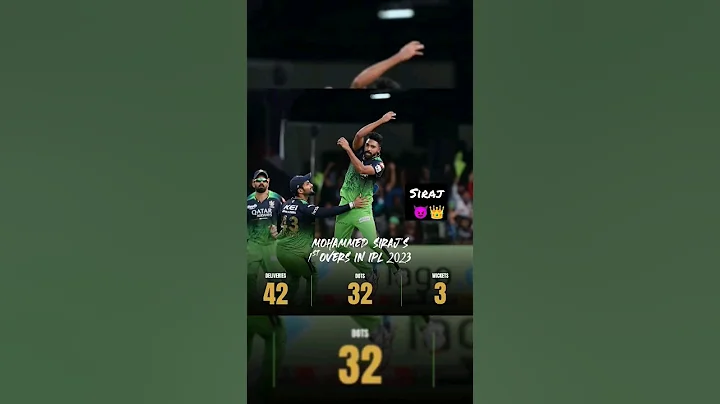 first over in ipl 2023 by mohammad siraj 😈🥵#siraj#rcb #ipl2023 #viralvideo #viratkohli #rcbians 🥵🥵