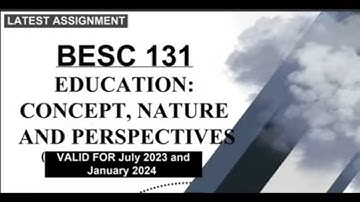 BESC 131 SOLVED ASSIGNMENT 23-24 | BESC 131 SOLVED ASSIGNMENT IN ENGLISH 23-24 | FREE SOLVED ASSI.😮😦