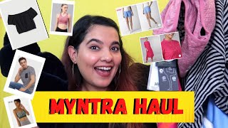 Under Rs. 500 MYNTRA Haul - Clothes you can actually wear at home!