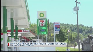 Why gas prices are different from town to town