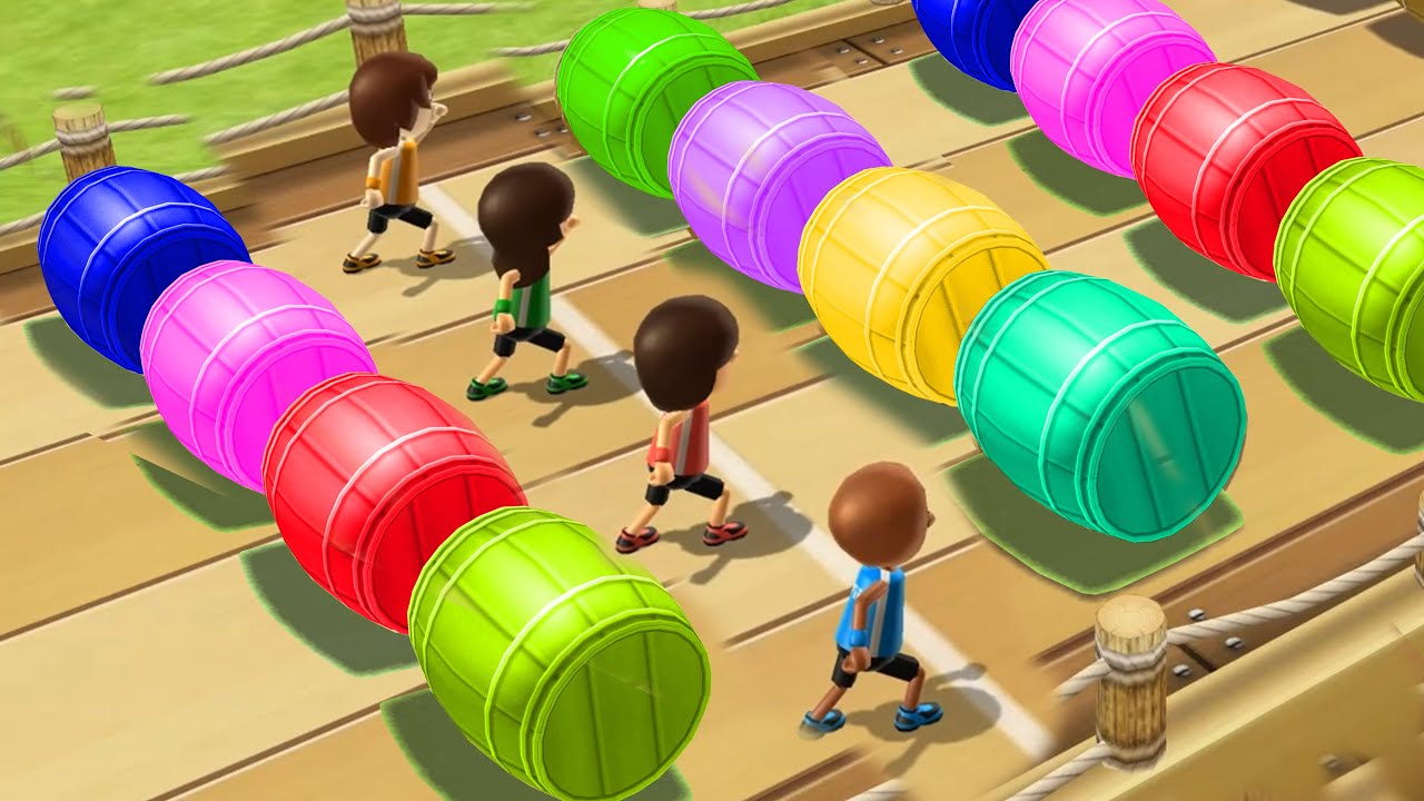 Wii Party Battle Of The Minigames - Spiderman Vs Hiromi Vs Fumiko Vs Giovanna