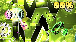 (Extreme Demon) Celestial Force 88% - Geometry Dash