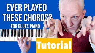 Video thumbnail of "Slow-blues piano lesson - Ever played these chords?"