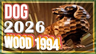 Dog Horoscope 2026 Wood Dog 1994 February 10, 1994 To January 30, 1995