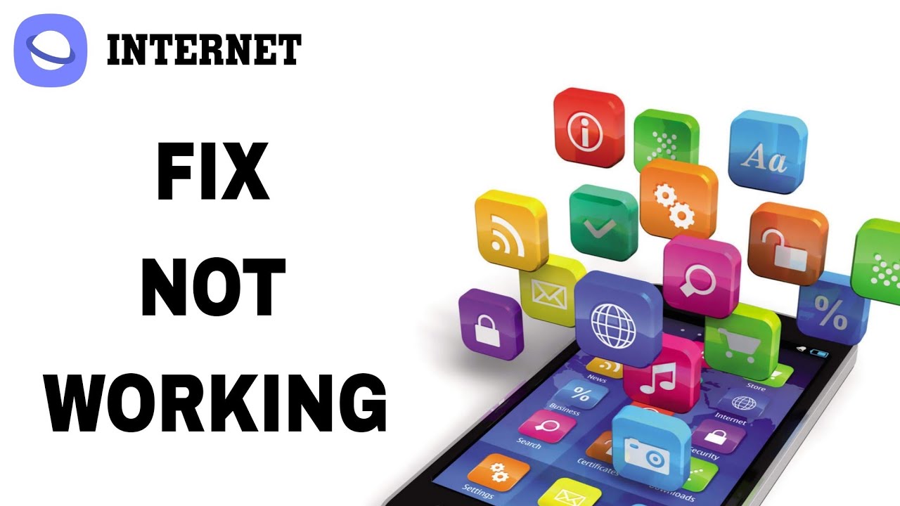 How To Fix And Solve Not Working On Internet App | Final Solution - YouTube