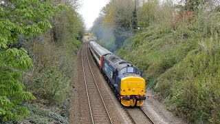 DRS 37405 opens up at Postwick - 2P32