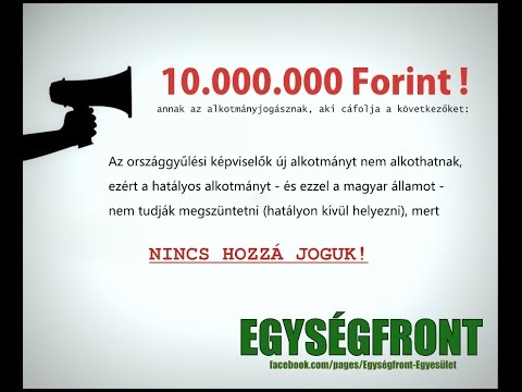 Országos összefogás - Magyarok Világszövetsége - Alkotmányos Ellenállás! -  YouTube