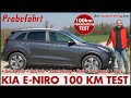KIA e-Niro 64 kWh 100 km Verbrauch Test Reichweite Batterie Laden Probefahrt Preis 150 kW Deutsch