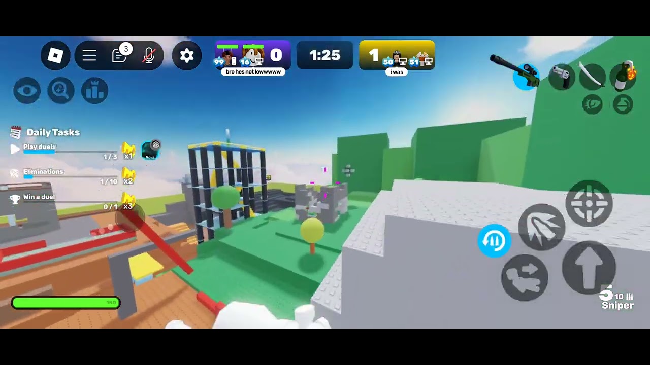 playing with my best friend (Roblox Rivals) - YouTube