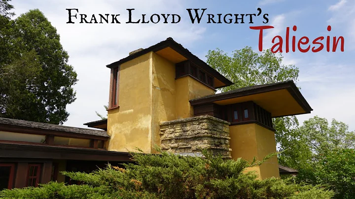 Frank Lloyd Wright's Taliesin- Spring Green, Wisco...
