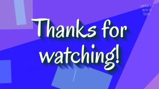 Video Thumbnail