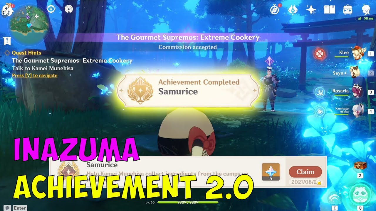 Samurice - Genshin Achievement - Genshin Impact