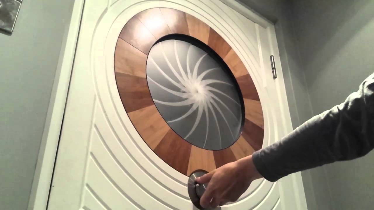 Необычный дверной глазок. - YouTube