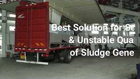 Mobile Sludge Dewatering System Screw Press Machine