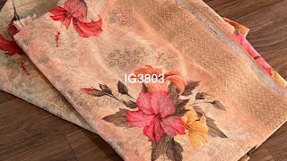 5 July 2022 | Rs 2350/- | Lite Weight Soft Jute Sarees | Whatsapp 7397179217 screenshot 4