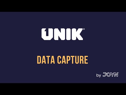 Unik Data Capture with 100% accuracy