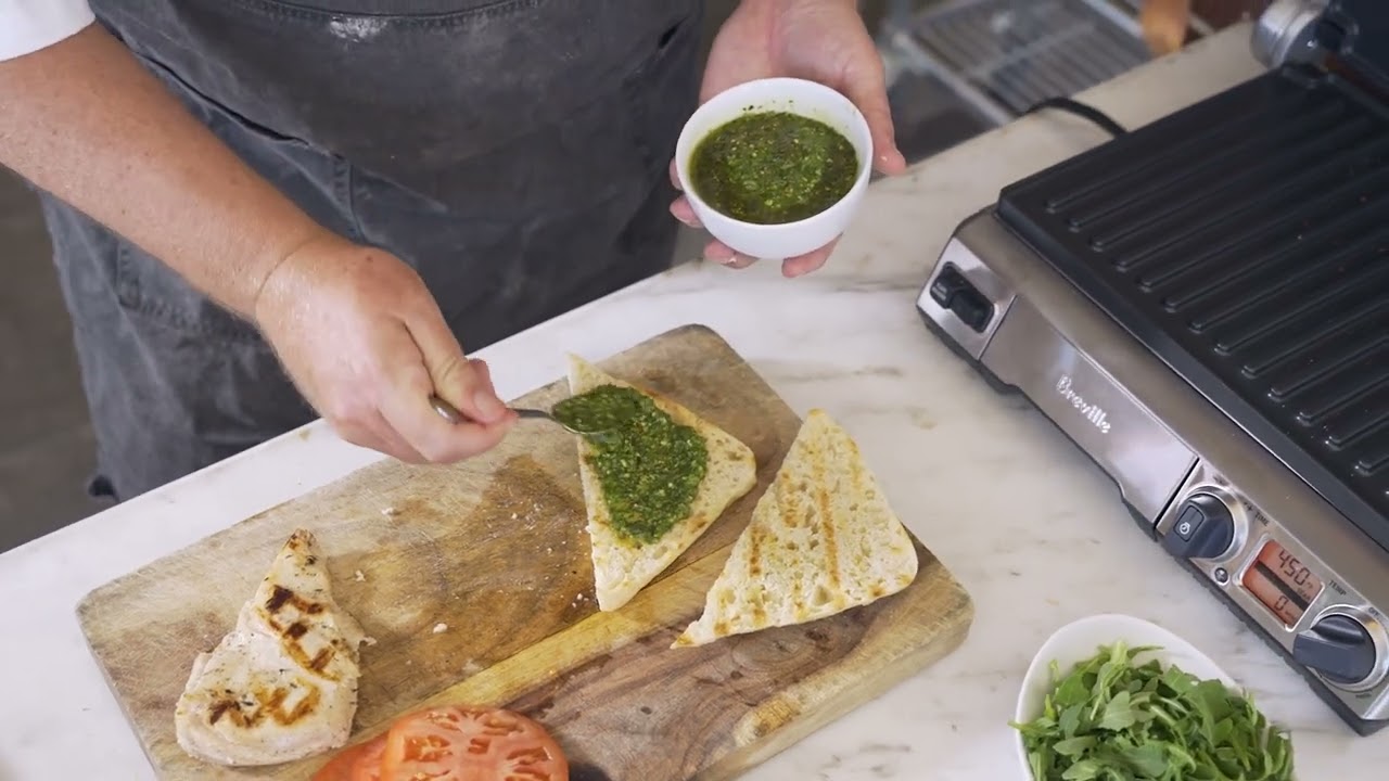 Chicken Pesto Burrata Sandwich YouTube