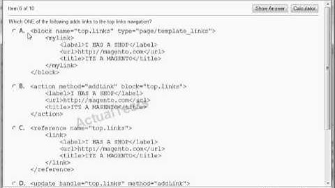 M70-301 Magento Front End Developer Certification Exam