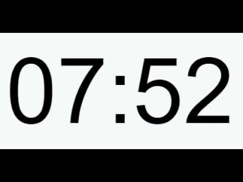 8 Minute Timer [with loud bomb explosion sound 2021]