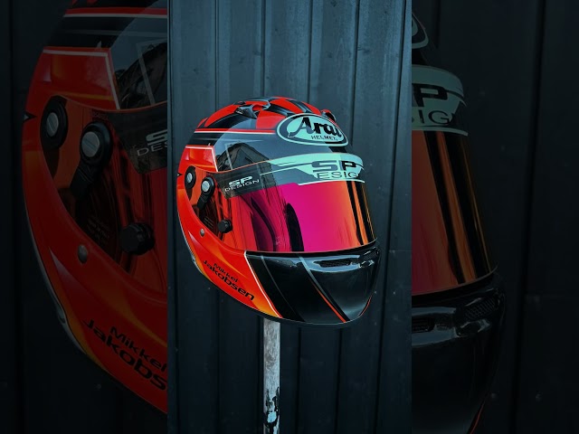 How I Paint a helmet in Pictures!😎 #helemt #paint #design #viral #arai