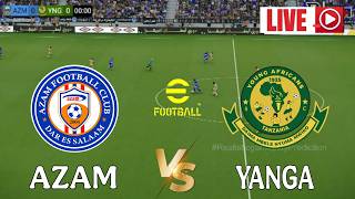 🎮 Yanga vs Azam | NBC Premier League 2026 | Today's match simulation PES2021 