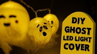 halloween guirlande ghost string lights lumineuse chambre crafts