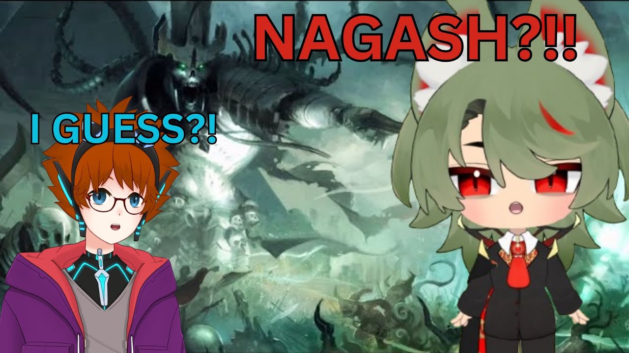 Vtubers React to PancreasNoWork | Nagash - Warhammer's Biggest 