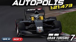 Gran Turismo 7 | Autopolis Track Guide | Super Formula Gr.X