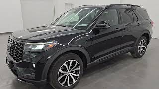 2025 Ford Explorer St Line 4Wd Agate Black 4K Walkaround 16216Z