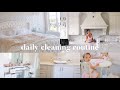 DAILY CLEANING ROUTINE! KEEPING OUR HOUSE CLEAN VLOG!🏔🏠