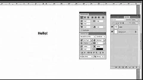 How To Work With Text and Fonts in Adobe Photoshop CS5