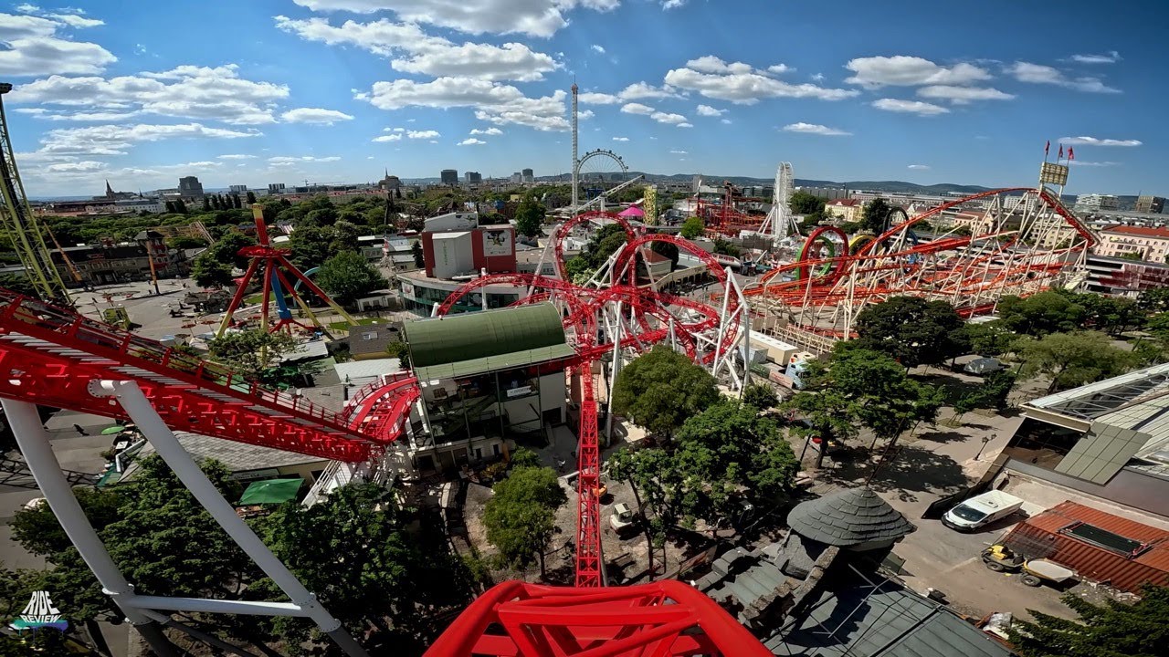 First official ONRIDE - Wiener Looping - Wiener Prater - MACK Rides - Big Dipper