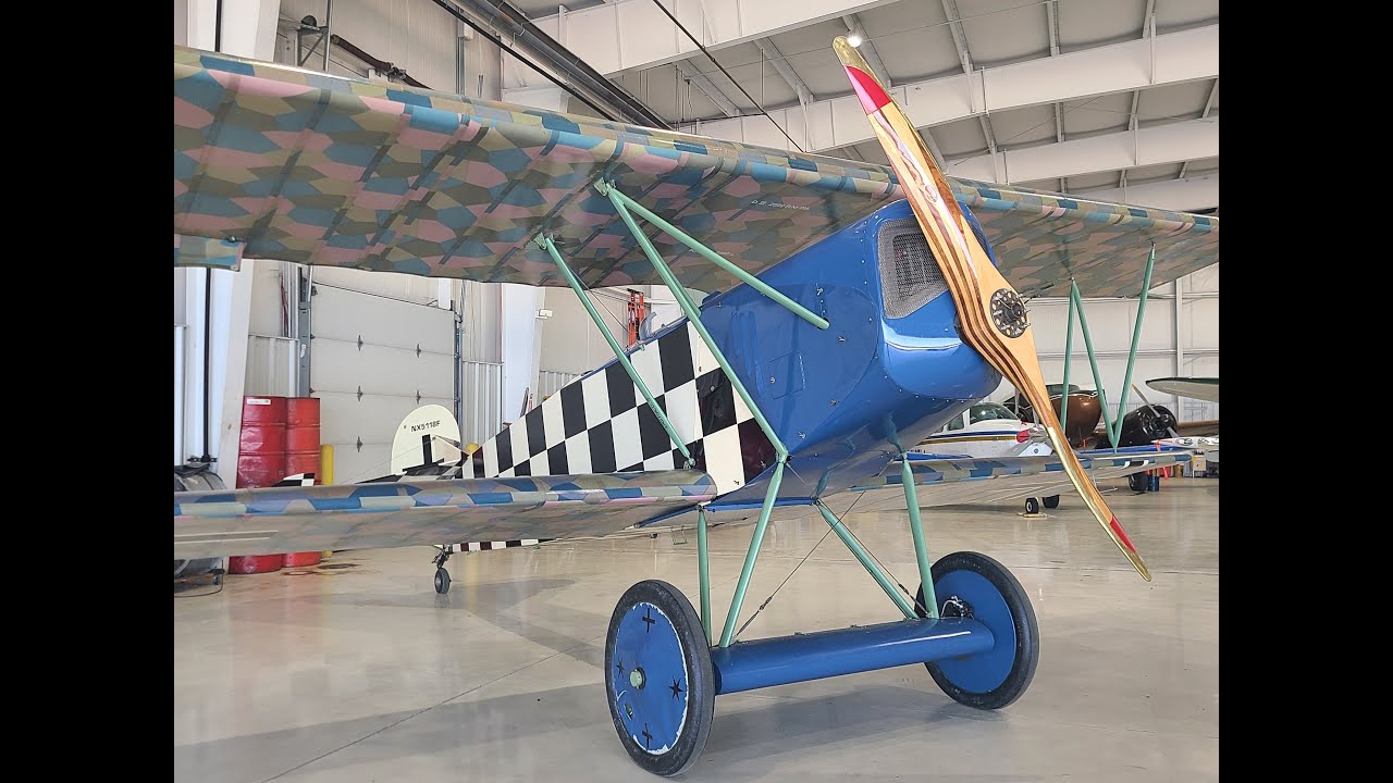 FULL SIZE 1918 Fokker D-VII Walk Around