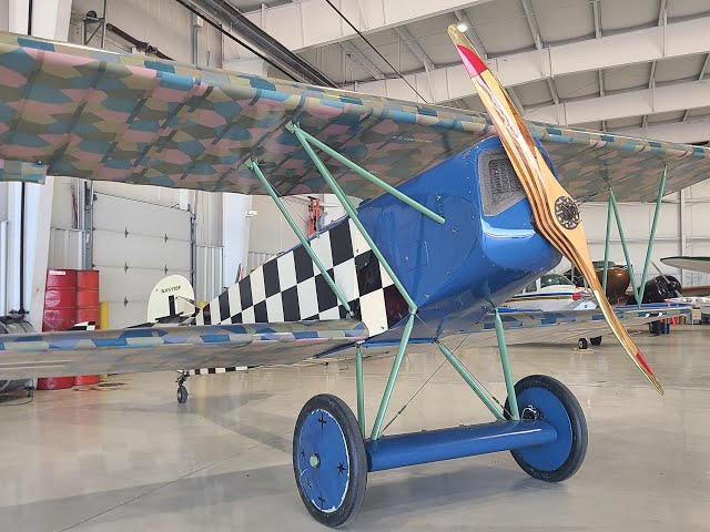 Piani Biplano Gigante Scala 1/6 Fokker D.VII WWI &ndash; Modello In Legno Istruzioni 59ws