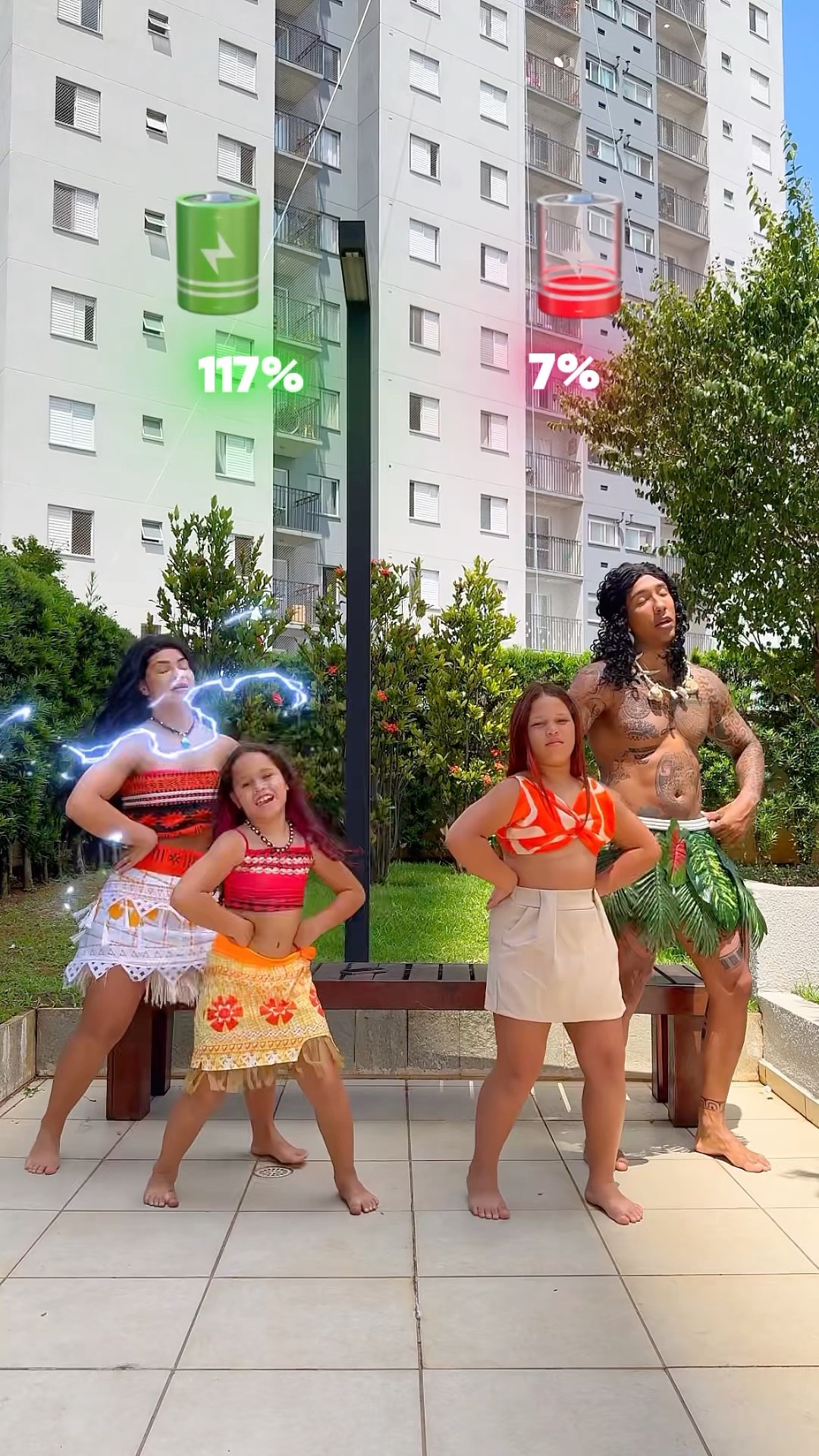 Quantos % está sua bateria? ?? @ApolloSant #entretenimento #dance #wait