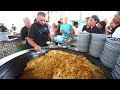 KING of Uzbekistan STREET FOOD - 1.5 TONS of Rice Plov + Bazaar Tour | Tashkent, Uzbekistan