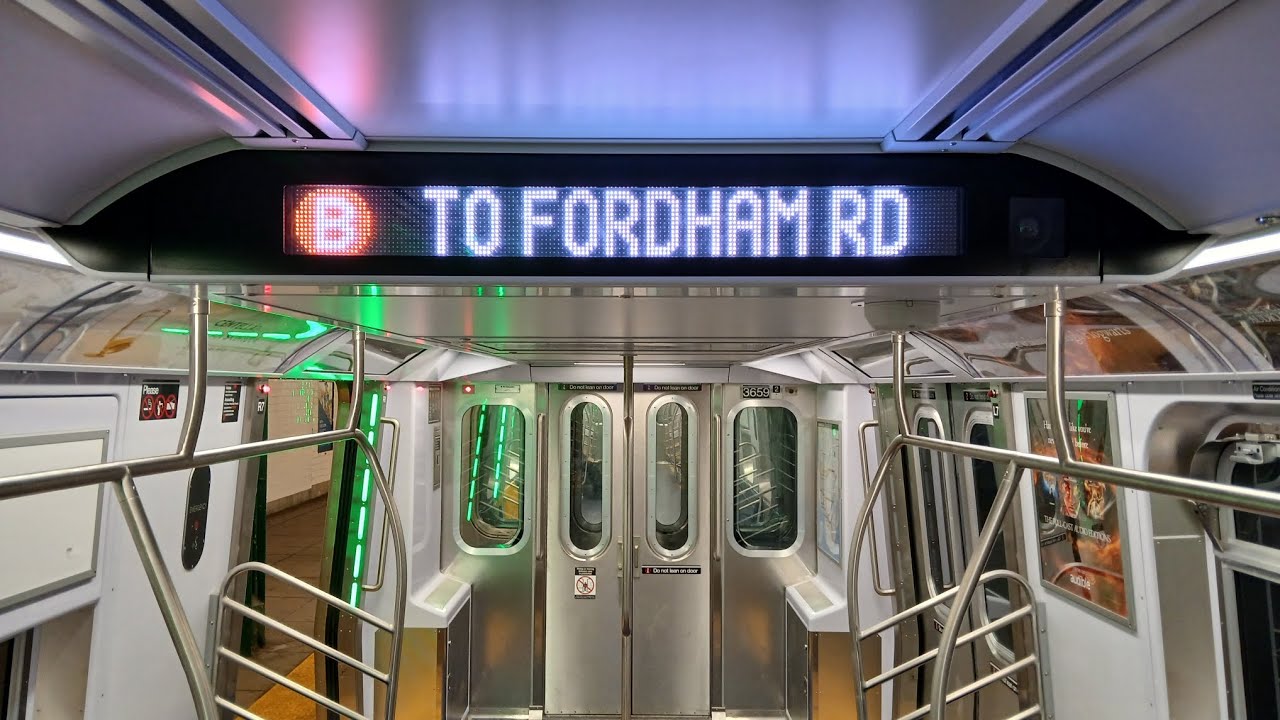 R68 Vs R211 NYC Subway: R211 B Trains to